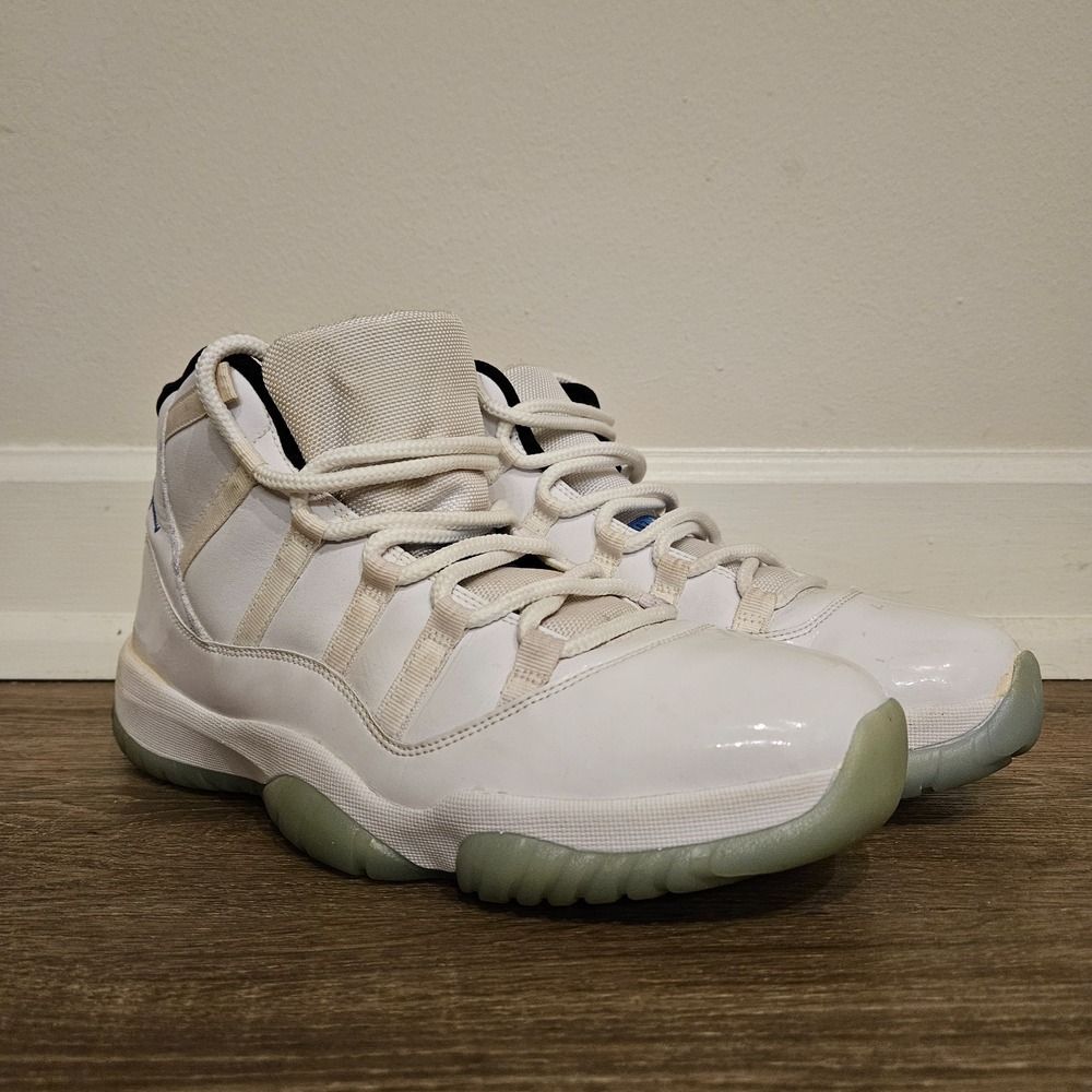 Air Jordan 11 Retro Legend Blue 2014 Mens 12 378037-117 Sole Separation READ!
